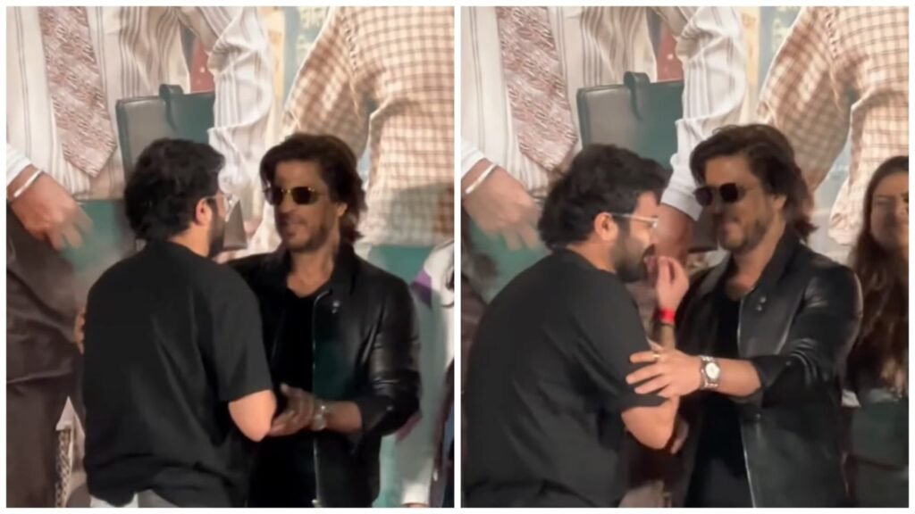 Shah Rukh comforts overwhelmed, shivering fan at Dunki fan meet. Watch | Bollywood ullu-web-prime.com